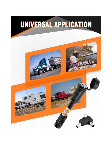 Cerradura de Enganche METOWARE para Remolque y Camiones