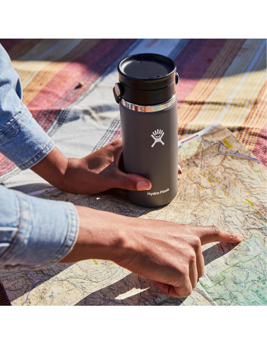 Botella Aislada Hydro Flask 16 Oz Flex Sip Agave