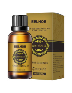 Aceite de Jengibre 30 ML HuaQing para Drenaje Abdominal