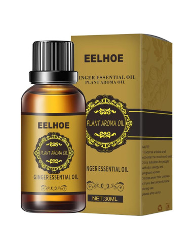 Aceite de Jengibre 30 ML HuaQing para Drenaje Abdominal