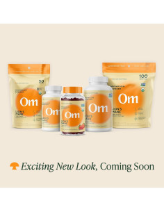 Suplemento de Hongo Melena de León OM 90 Cápsulas 2000mg 2