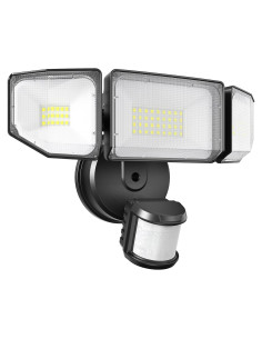 Luz de Seguridad LED 85W Abovizo con Sensor de Movimiento IP65