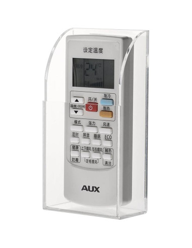 Soporte de Control Remoto Hipiwe Acrílico Transparente 1 Compartimento