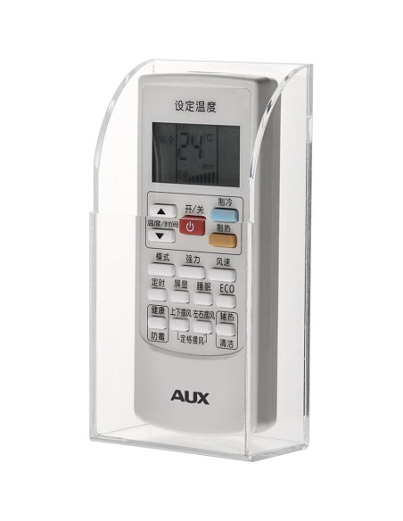 Soporte de Control Remoto Hipiwe Acrílico Transparente 1 Compartimento