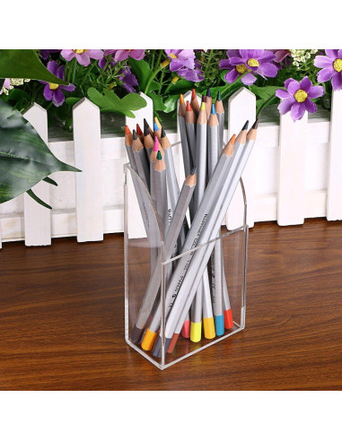 Soporte de Control Remoto Hipiwe Acrílico Transparente 1 Compartimento