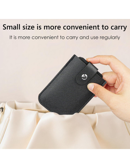 Paquete de 2 Carteras Slim Adorila de Cuero Vegano