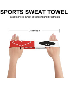 Cintas para el cabello PPIKTC a prueba de sudor - Unisex 2