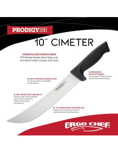 Cuchillo de Romper Cimeter Ergo Chef 25.4 cm Acero Inoxidable 2