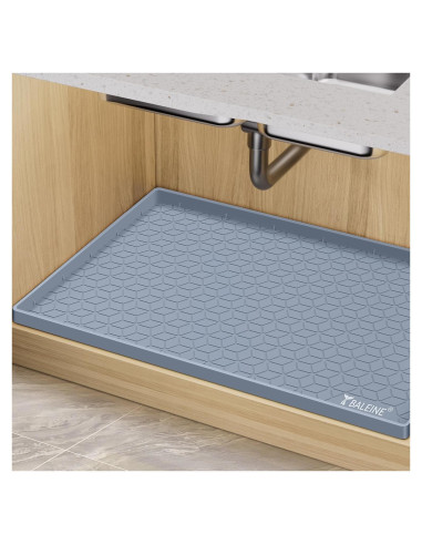 Alfombrilla Bajo Fregadero BALEINE 55.88x71.12cm Silicona Azul