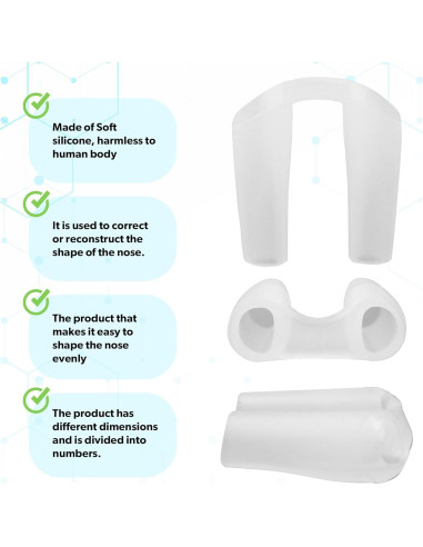 Retenedor de Nostril Footline para Recuperación de Rinoplastia 6