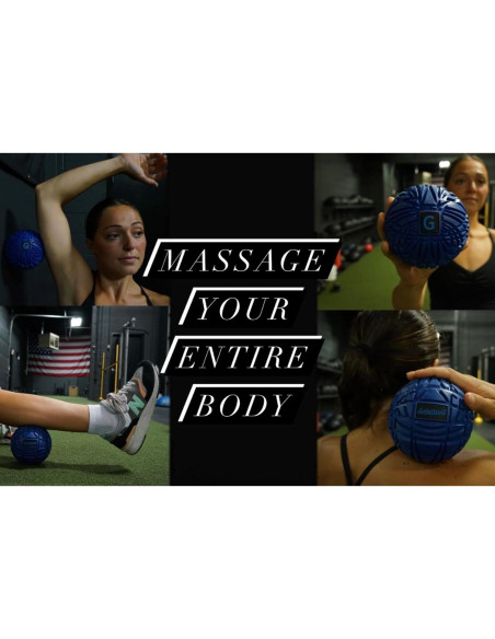 Bola de Masaje de Punto Gatillo GolgiStim 12 cm Azul