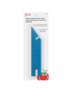 Medidor de Botones y Girador de Puntos Dritz 14 cm Azul