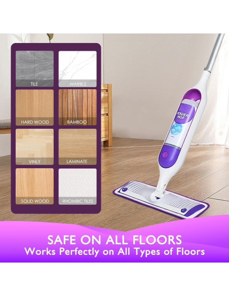 Paños Reutilizables para Mopa Eléctrica Swiffer - 2 Paquete