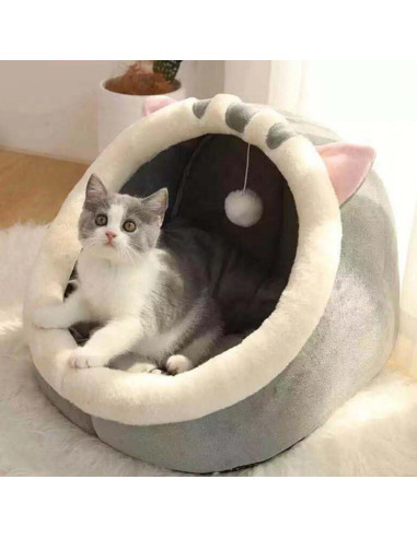 Casa Cueva para Gatos PUXING Mediana - Refugio Acogedor