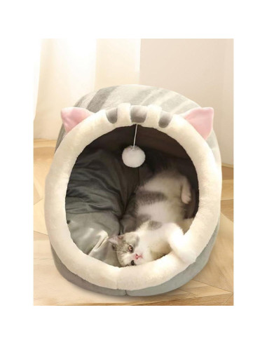 Casa Cueva para Gatos PUXING Mediana - Refugio Acogedor