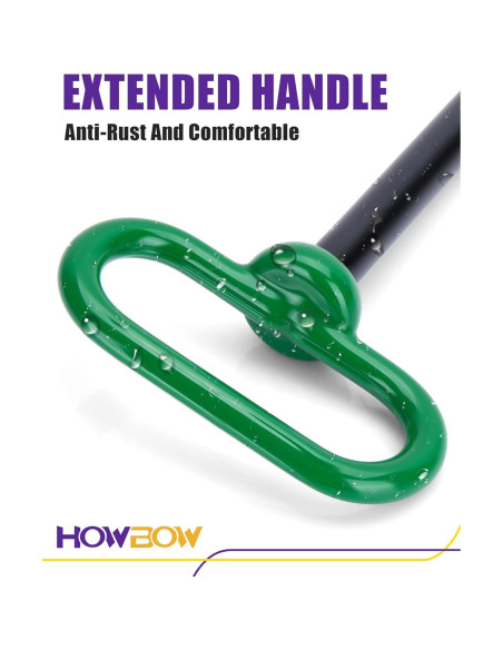 Pin de Enganche de Remolque HOWBOW 1/2" con Mango Verde