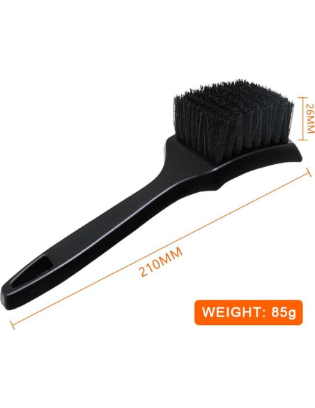 Cepillo de Limpieza para Neumáticos y Alfombras Genérico HS - 2 Piezas