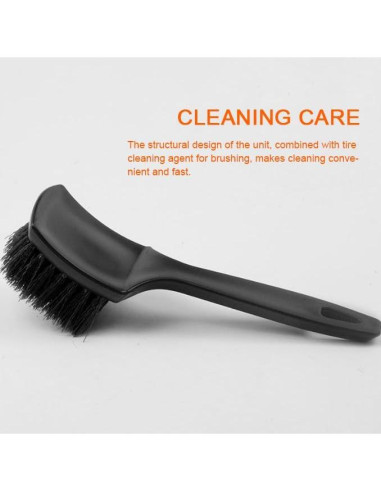 Cepillo de Limpieza para Neumáticos y Alfombras Genérico HS - 2 Piezas