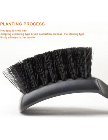 Cepillo de Limpieza para Neumáticos y Alfombras Genérico HS - 2 Piezas