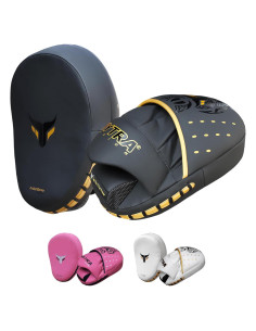 Almohadillas de Boxeo Mytra Fusion Poder Tribal - Negro