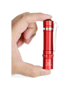 Linterna EDC CYANSKY P10 300 Lúmenes Compacta Roja