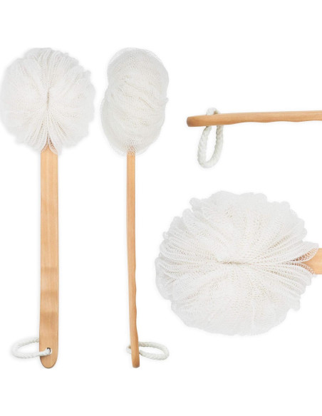 Esponja de Baño DecorRack con Mango Curvado 38.1 cm