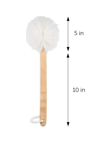 Esponja de Baño DecorRack con Mango Curvado 38.1 cm