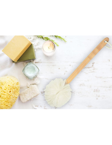 Esponja de Baño DecorRack con Mango Curvado 38.1 cm