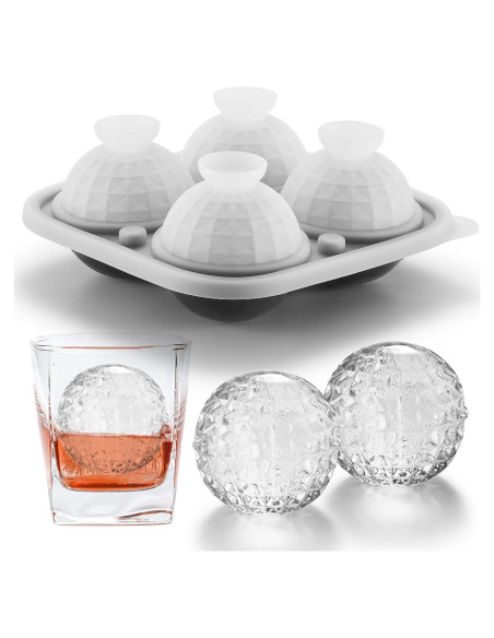 Molde de Hielo Nax Caki en Forma de Bola de Cristal 2P