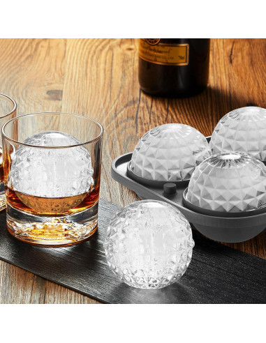 Molde de Hielo Nax Caki en Forma de Bola de Cristal 2P