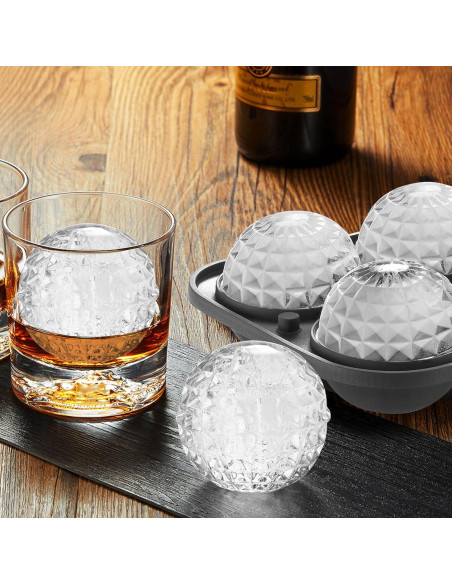 Molde de Hielo Nax Caki en Forma de Bola de Cristal 2P