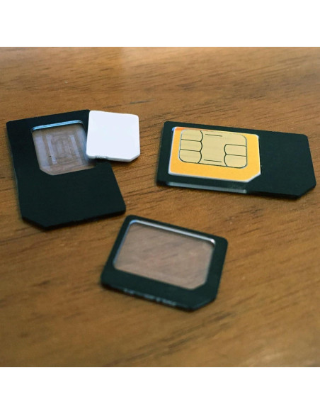 Adaptador de Tarjeta SIM SaiTech - Paquete de 10 Negro