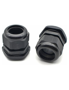 Entradas de Cable Impermeables Nylon PA66 IP68 2-Pack NPT1-1/2
