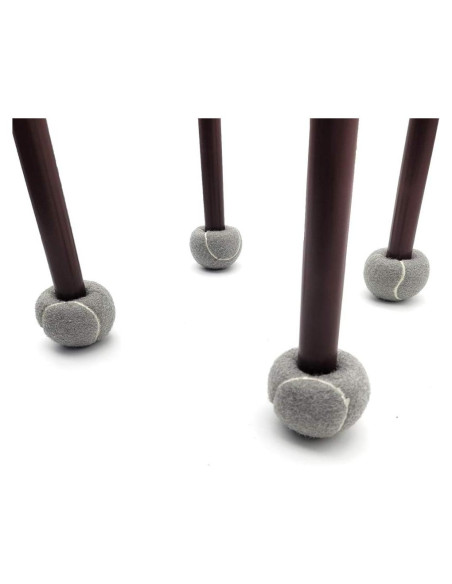Juego de 4 Protectores de Silla Clairla - Pelotas de Tenis Antirrayas