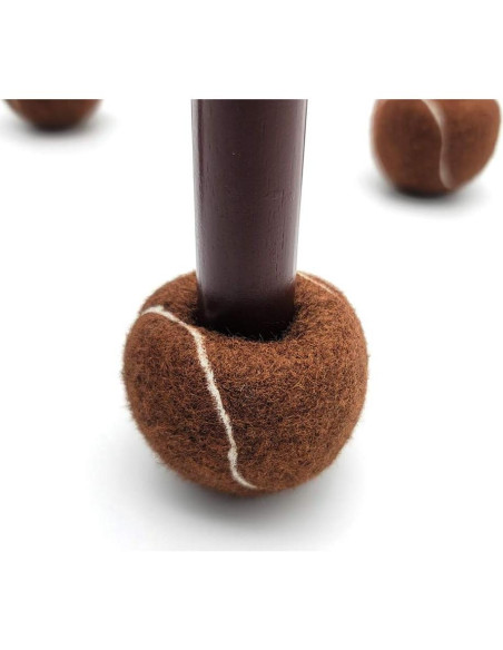 Juego de 4 Protectores de Silla Clairla - Pelotas de Tenis Antirrayas