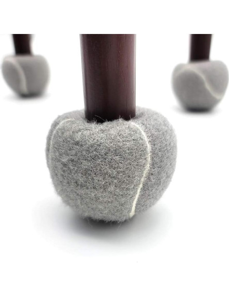 Juego de 4 Protectores de Silla Clairla - Pelotas de Tenis Antirrayas