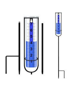 Pluviómetro Adofect a Prueba de Heladas 62.5 cm - Medición de Lluvia