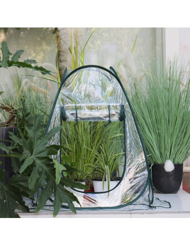 Invernadero Pop-up Gardzen 68.5x68.5x78.7 cm para Plantas