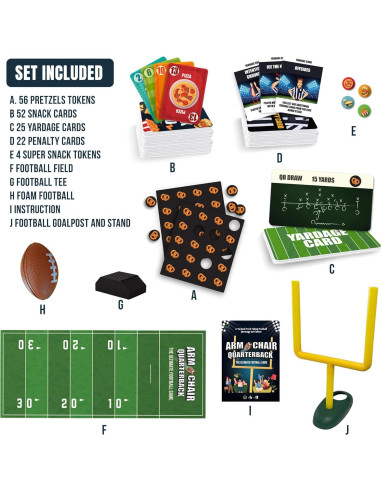 Juego de Mesa Island Genius Fútbol Estratégico 2-4 Jugadores