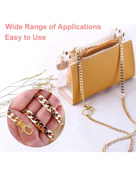 Ganchos de Resorte Dorados SANNIX 60 Piezas para Manualidades