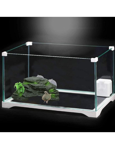 Plataforma de Sol para Tortugas Kathson con Ventosas 18x16cm