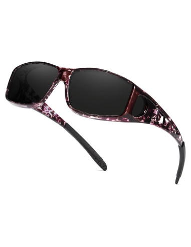 Gafas de sol polarizadas VIEWBETTER Fit Over UV400 para mujeres