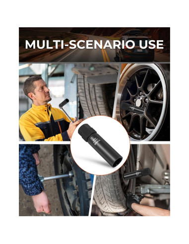 Juego de 3 Enchufes de Tuerca 10 Spline Topme CR-MO