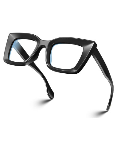 Gafas VISOONE TR90 estilo gato con bloqueo luz azul para mujer