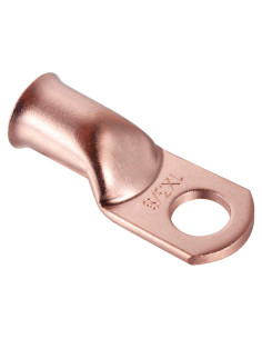 8 Conectores de Terminales de Anillo de Cobre 1 AWG 9.53 mm ANCIRS