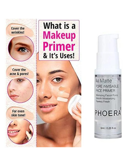 PHOERA Primer Facial Matificante Anti-Envejecimiento 12.1ml