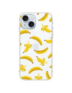 Funda Blingy's para iPhone 15 6.1" Transparente Plátano
