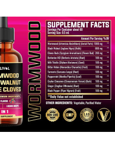 Extracto Líquido de Artemisa 11 en 1 Milivol 30 ml Sabor Bayas 2