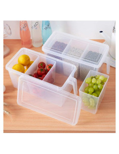 Contenedores de Almacenamiento MineSign 2 Pack 30L Plástico ABS