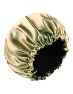 Bonete de satén KEMANLAI para dormir 30 cm cabello rizado